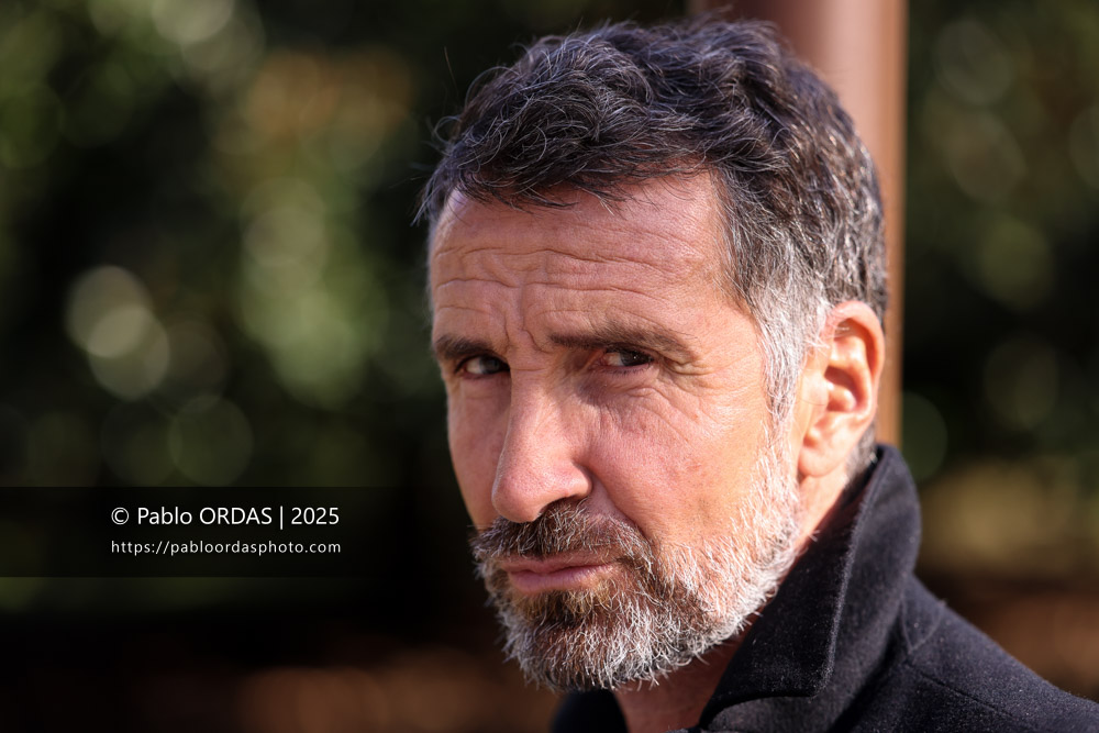 Portrait de Vincent Etcheto, le 26 février 2025 à Bayonne, France (Photo Pablo ORDAS)
