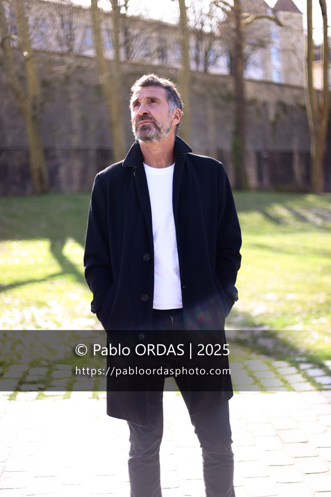 Portrait de Vincent Etcheto, le 26 février 2025 à Bayonne, France (Photo Pablo ORDAS)