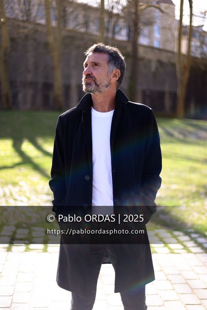 Portrait de Vincent Etcheto, le 26 février 2025 à Bayonne, France (Photo Pablo ORDAS)