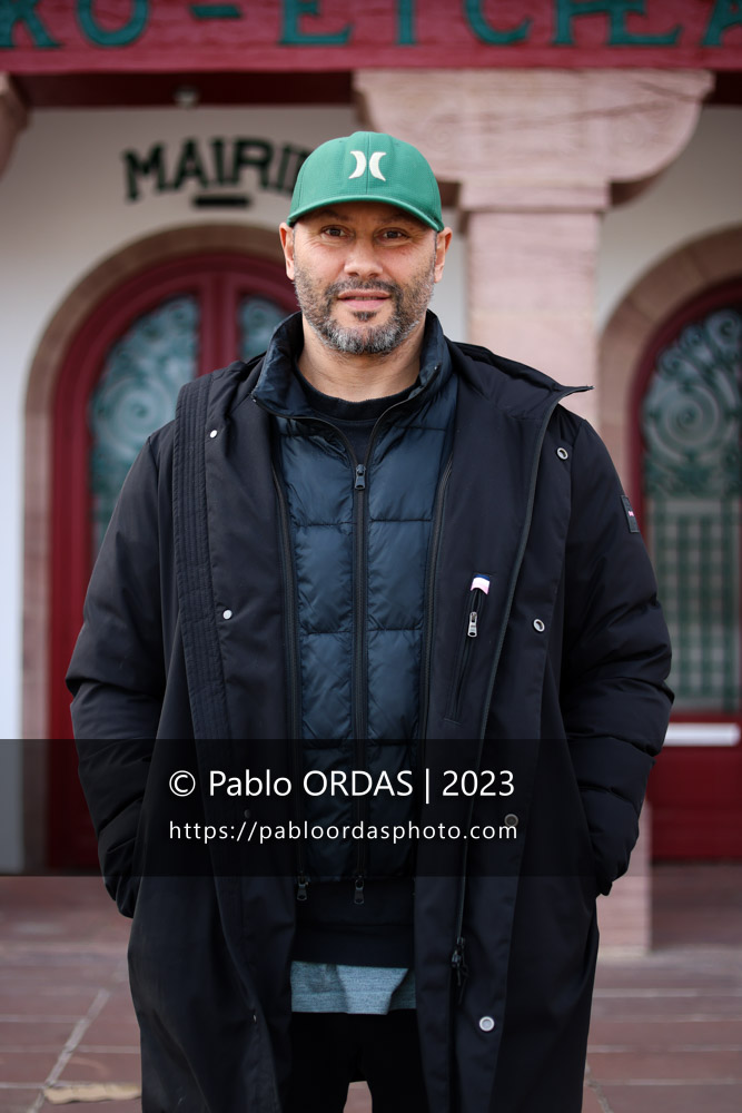 Portrait du directeur de la performance du XV de France, Thibault Giroud, le 14 janvier 2023 à Bidart, France (Photo Pablo ORDAS)