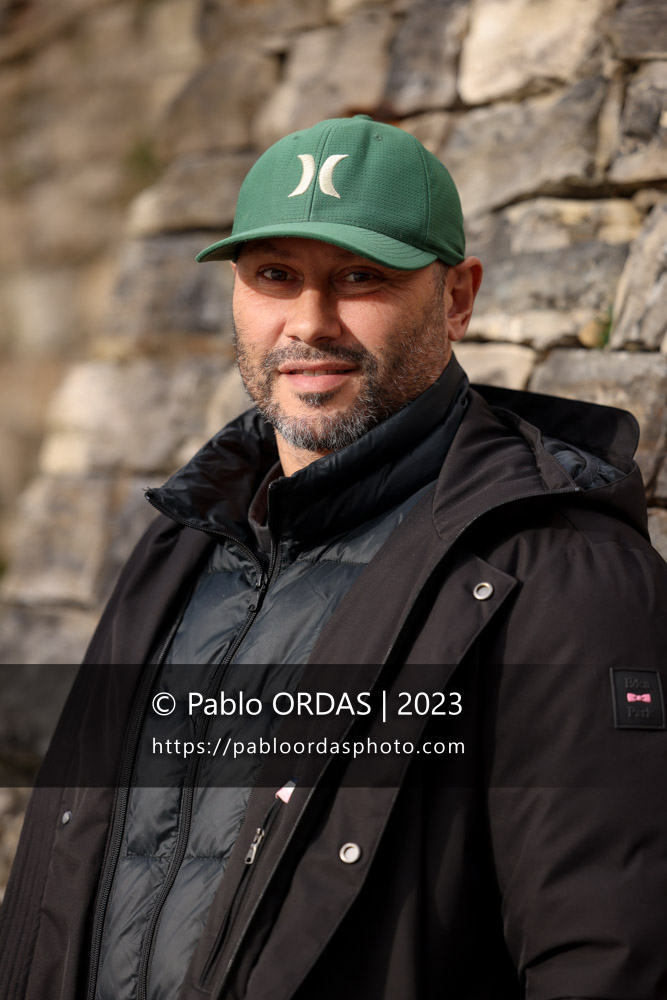 Portrait du directeur de la performance du XV de France, Thibault Giroud, le 14 janvier 2023 à Bidart, France (Photo Pablo ORDAS)