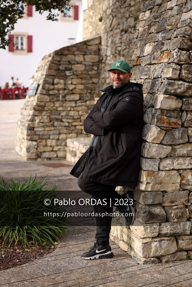Portrait du directeur de la performance du XV de France, Thibault Giroud, le 14 janvier 2023 à Bidart, France (Photo Pablo ORDAS)