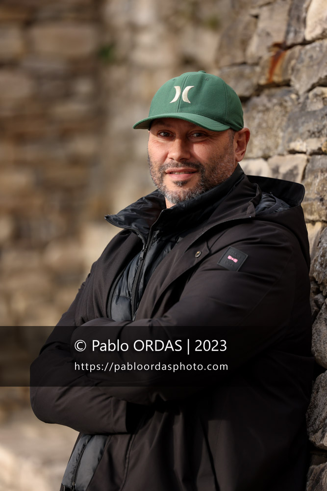 Portrait du directeur de la performance du XV de France, Thibault Giroud, le 14 janvier 2023 à Bidart, France (Photo Pablo ORDAS)