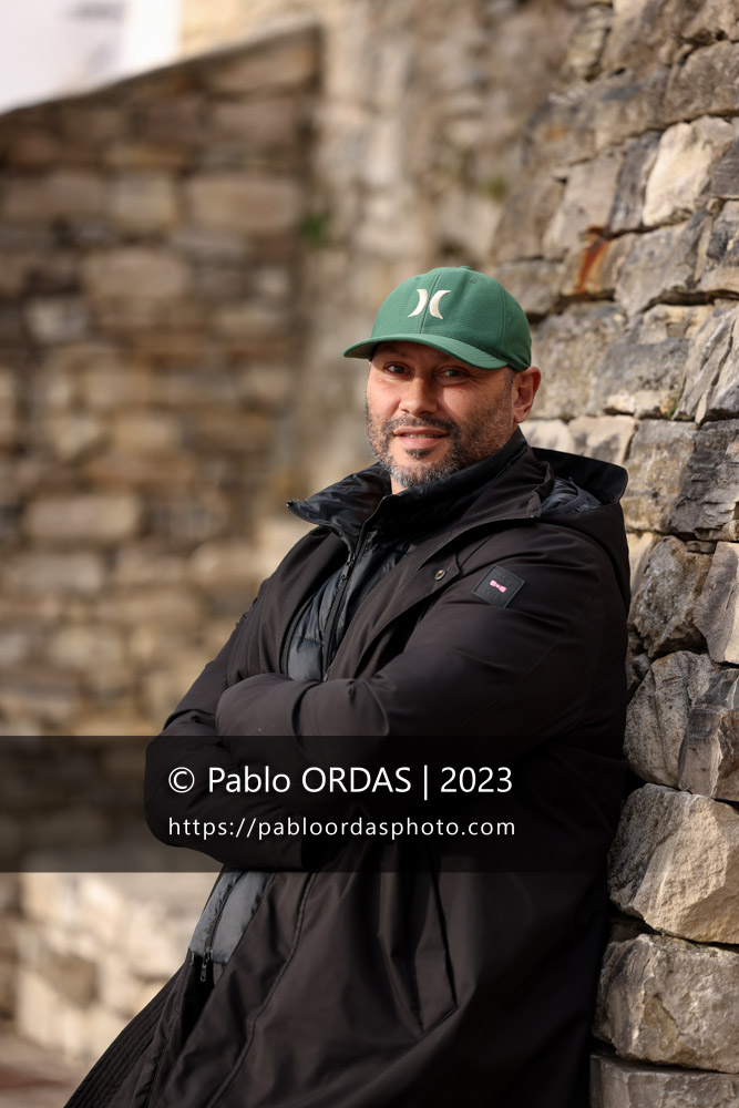 Portrait du directeur de la performance du XV de France, Thibault Giroud, le 14 janvier 2023 à Bidart, France (Photo Pablo ORDAS)
