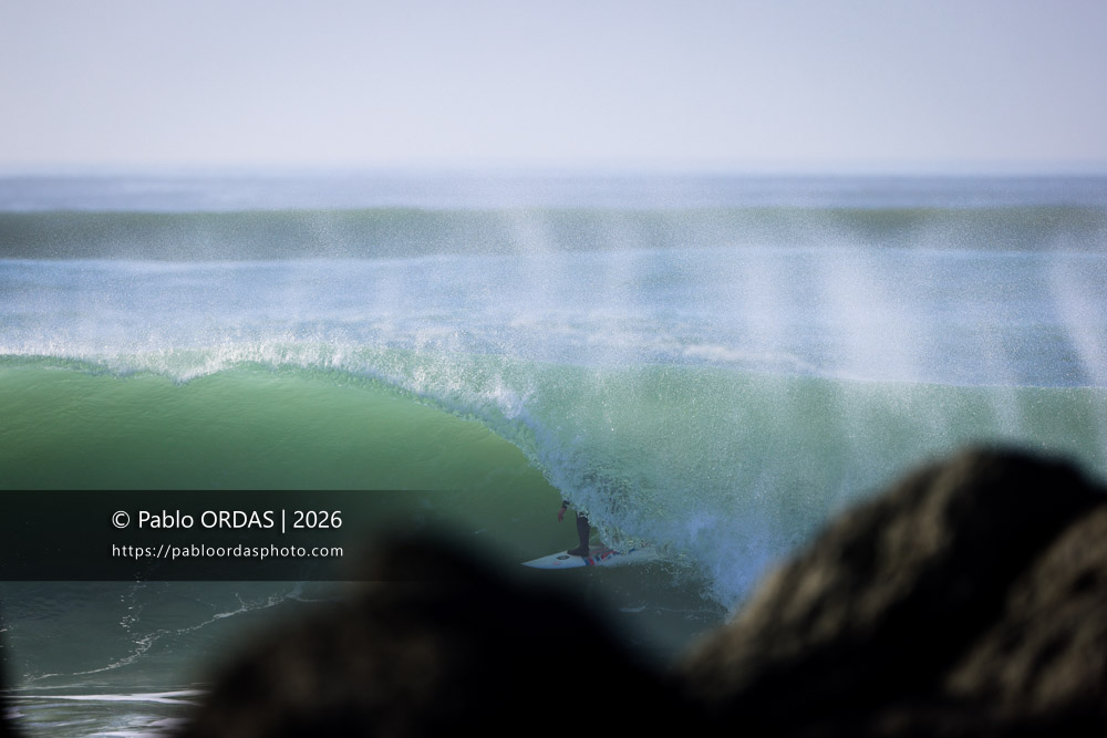 Thomas Bady, pendant la session du 23 février 2026 à Anglet, France (Photo Pablo ORDAS)