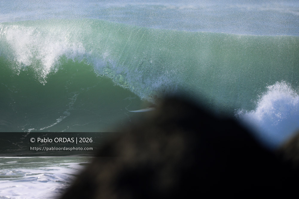 Thomas Bady, pendant la session du 23 février 2026 à Anglet, France (Photo Pablo ORDAS)