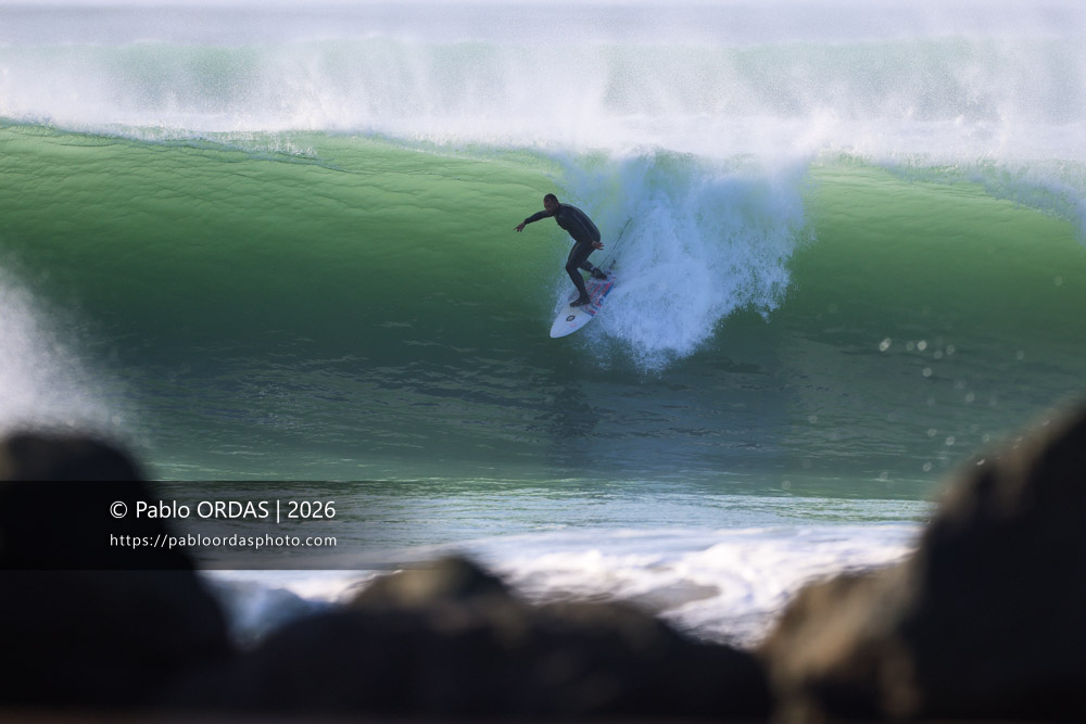 Thomas Bady, pendant la session du 23 février 2026 à Anglet, France (Photo Pablo ORDAS)