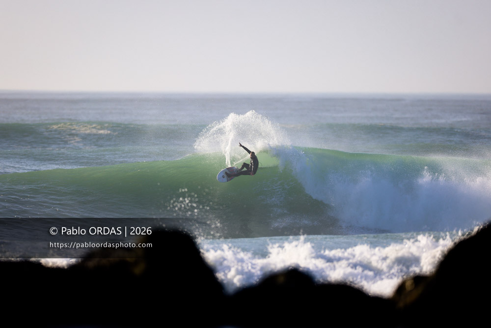 Thomas Bady, pendant la session du 23 février 2026 à Anglet, France (Photo Pablo ORDAS)