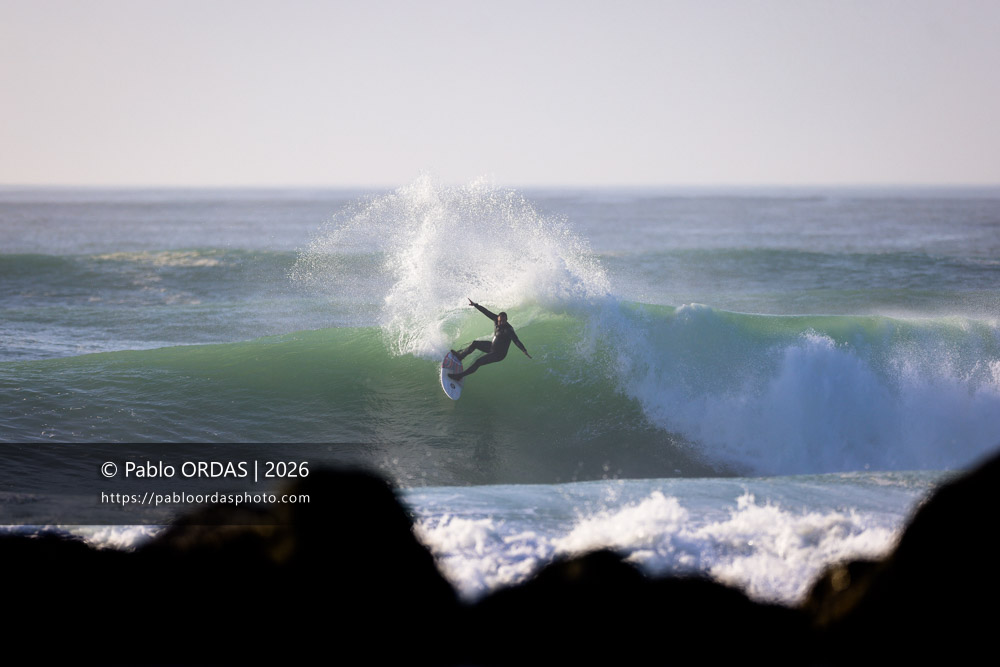 Thomas Bady, pendant la session du 23 février 2026 à Anglet, France (Photo Pablo ORDAS)