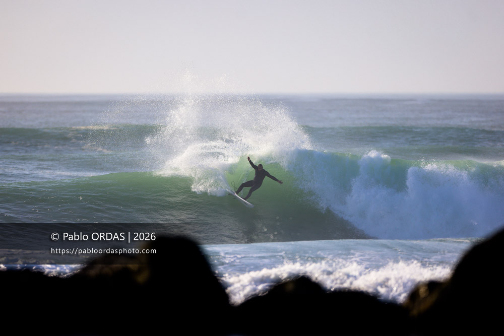 Thomas Bady, pendant la session du 23 février 2026 à Anglet, France (Photo Pablo ORDAS)