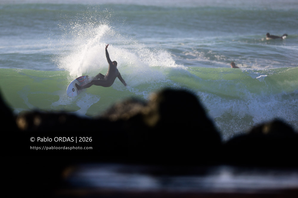 Thomas Bady, pendant la session du 23 février 2026 à Anglet, France (Photo Pablo ORDAS)