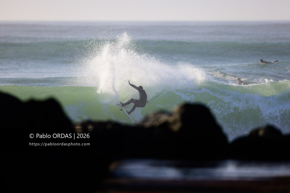 Thomas Bady, pendant la session du 23 février 2026 à Anglet, France (Photo Pablo ORDAS)