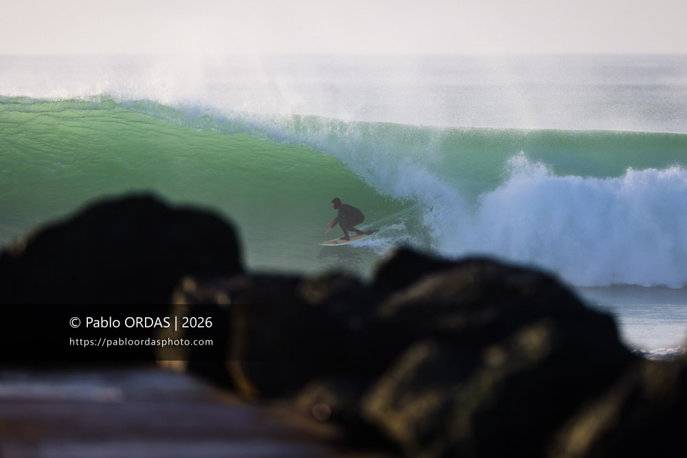 Txomin Sorraits, pendant la session du 23 février 2026 à Anglet, France (Photo Pablo ORDAS)