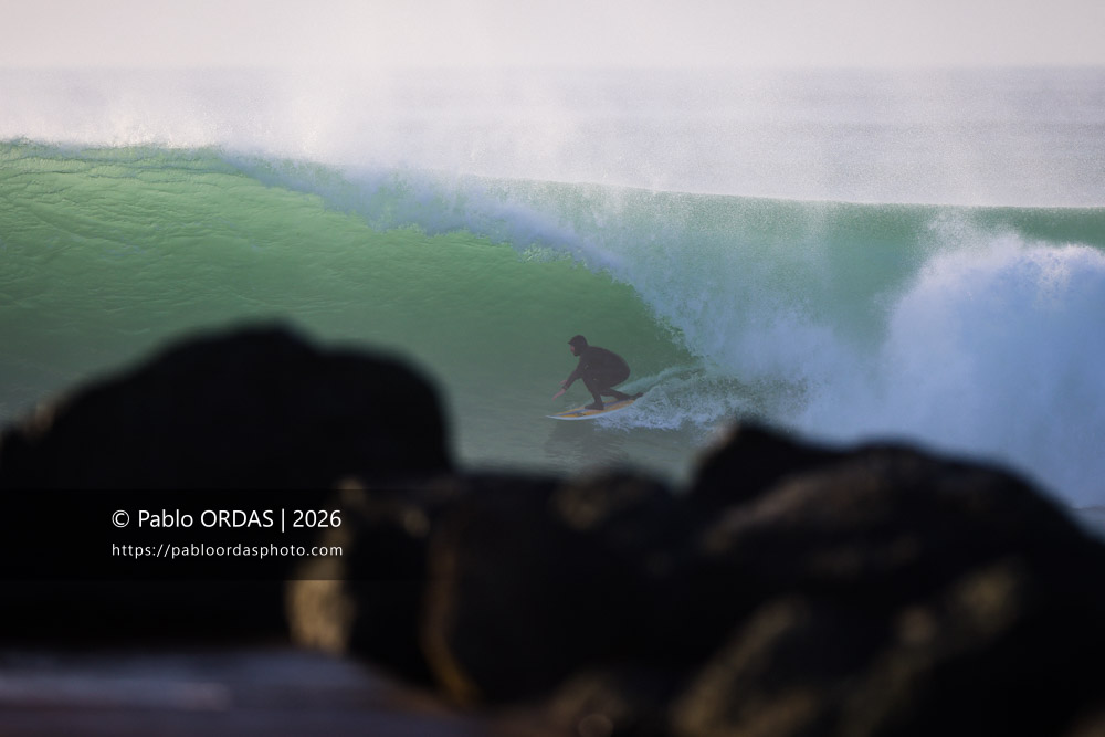 Txomin Sorraits, pendant la session du 23 février 2026 à Anglet, France (Photo Pablo ORDAS)