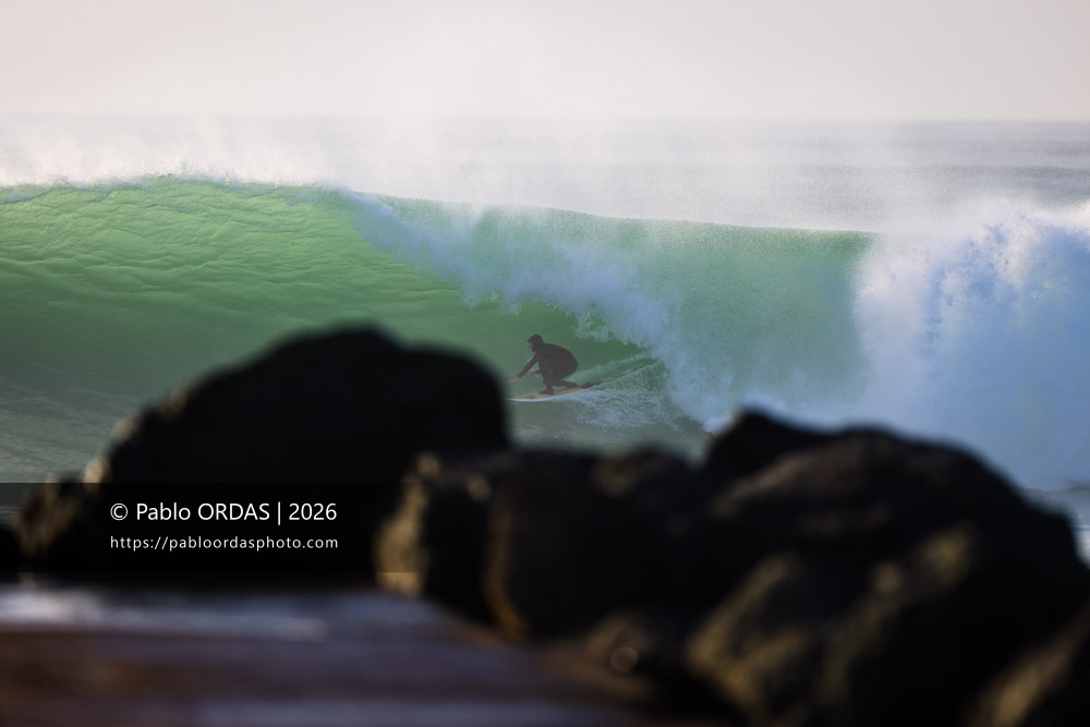 Txomin Sorraits, pendant la session du 23 février 2026 à Anglet, France (Photo Pablo ORDAS)