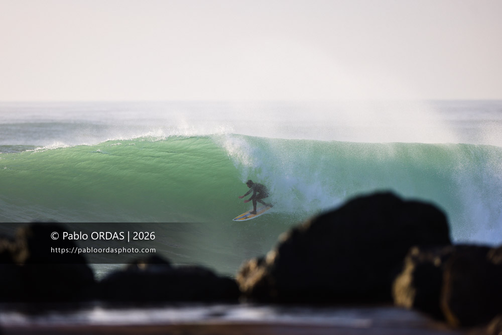 Txomin Sorraits, pendant la session du 23 février 2026 à Anglet, France (Photo Pablo ORDAS)