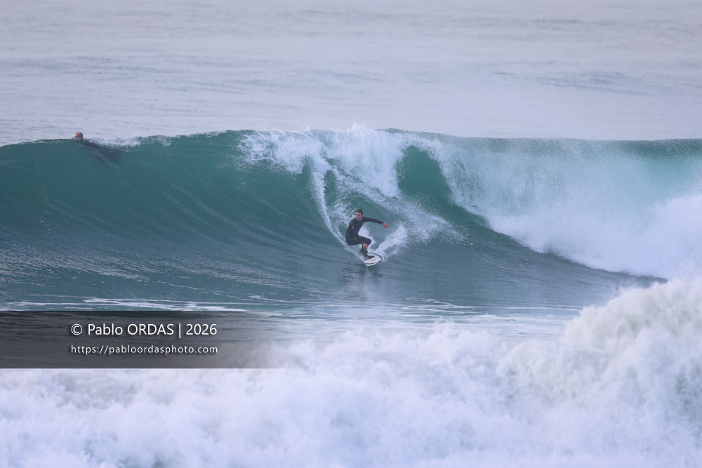 Antoine Parenteau, pendant la session du 24 février 2026 à Anglet, France (Photo Pablo ORDAS)