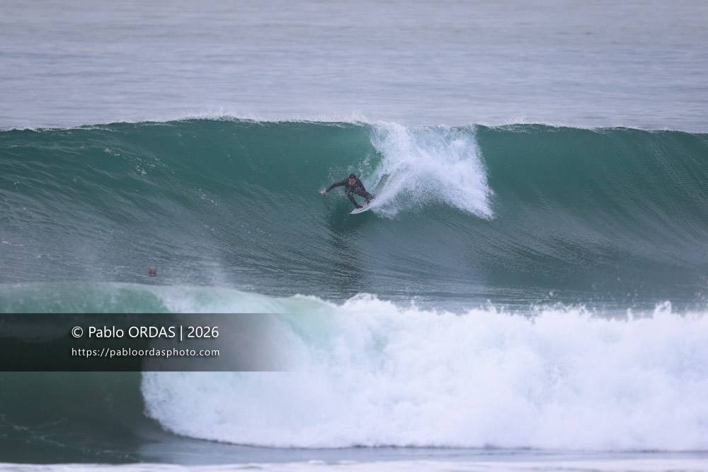 Antoine Parenteau, pendant la session du 24 février 2026 à Anglet, France (Photo Pablo ORDAS)