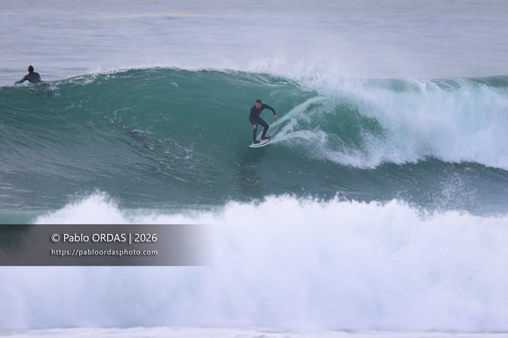 Antoine Parenteau, pendant la session du 24 février 2026 à Anglet, France (Photo Pablo ORDAS)