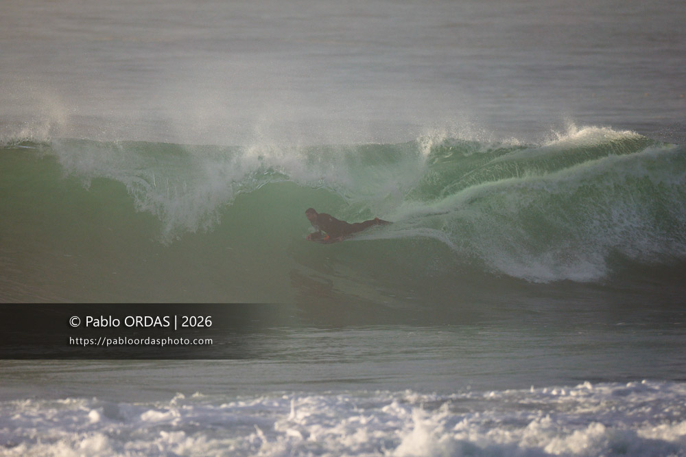 Yoan Canevet, pendant la session du 24 février 2026 à Anglet, France (Photo Pablo ORDAS)
