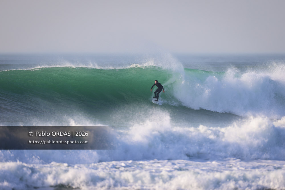 Txomin Sorraits, pendant la session du 26 février 2026 à Anglet, France (Photo Pablo ORDAS)