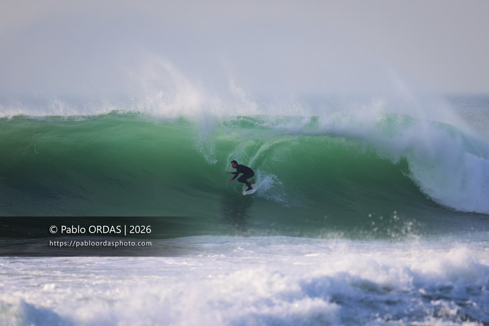Txomin Sorraits, pendant la session du 26 février 2026 à Anglet, France (Photo Pablo ORDAS)
