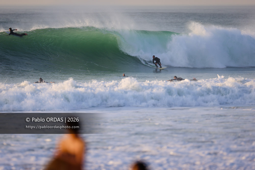 Romain Lacoste, pendant la session du 26 février 2026 à Anglet, France (Photo Pablo ORDAS)