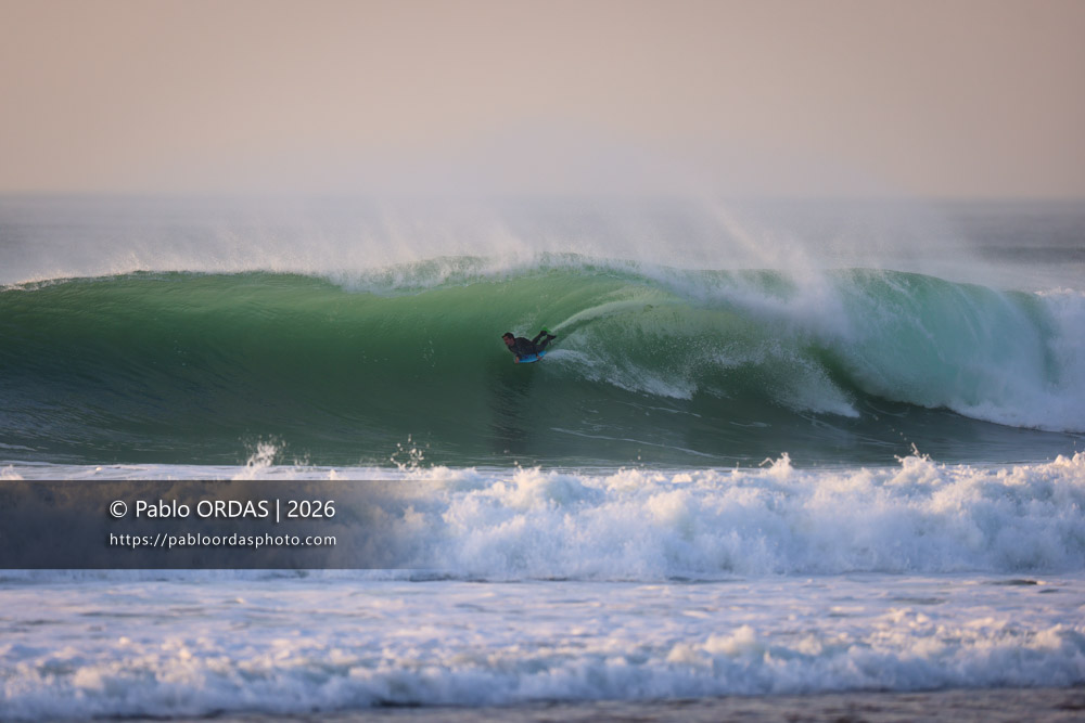 Léo Laudouard, pendant la session du 26 février 2026 à Anglet, France (Photo Pablo ORDAS)