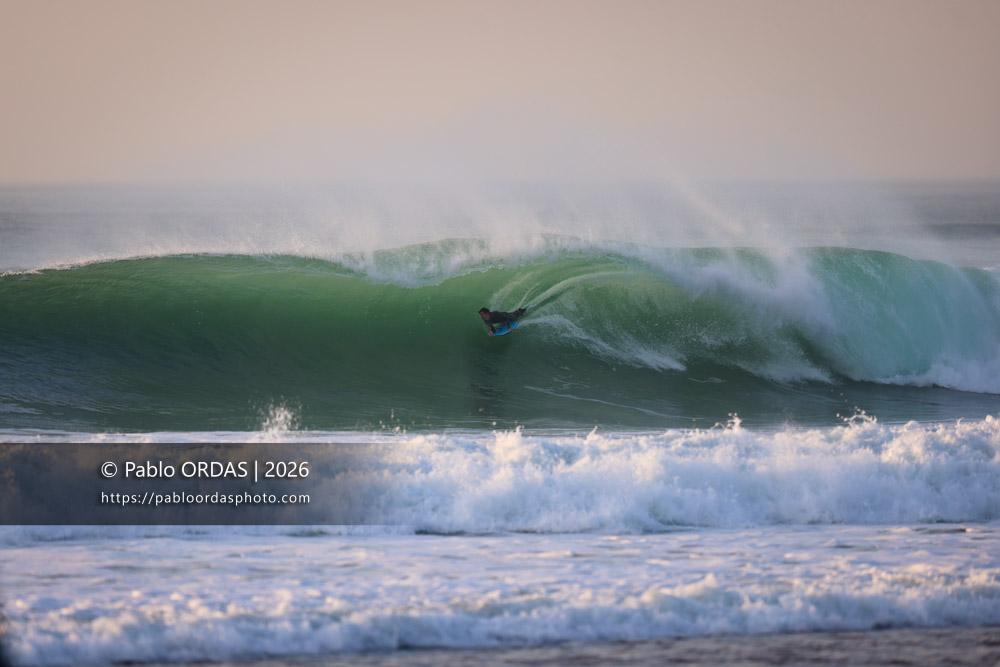 Léo Laudouard, pendant la session du 26 février 2026 à Anglet, France (Photo Pablo ORDAS)