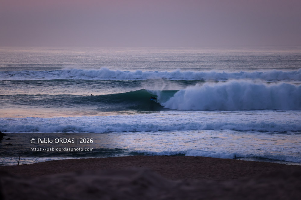 Léo Laudouard, pendant la session du 26 février 2026 à Anglet, France (Photo Pablo ORDAS)