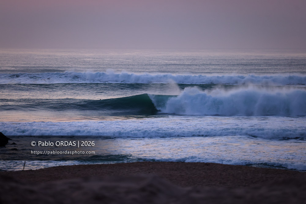 Léo Laudouard, pendant la session du 26 février 2026 à Anglet, France (Photo Pablo ORDAS)