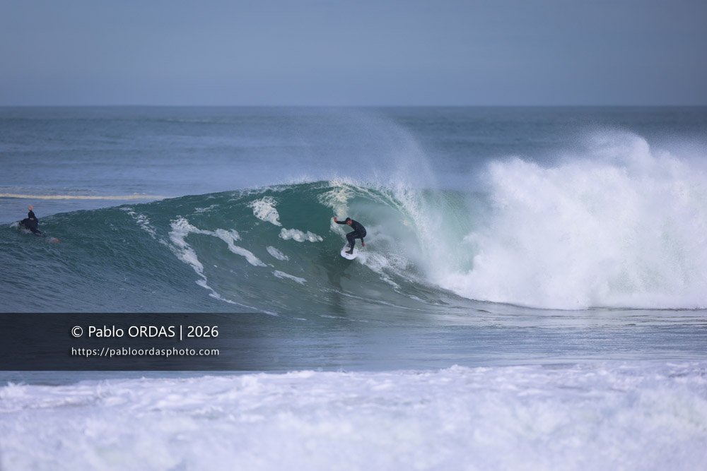 Clément Le Ray, pendant la session du 9 mars 2026 à Anglet, France (Photo Pablo ORDAS)