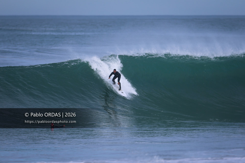 Clément Le Ray, pendant la session du 9 mars 2026 à Anglet, France (Photo Pablo ORDAS)