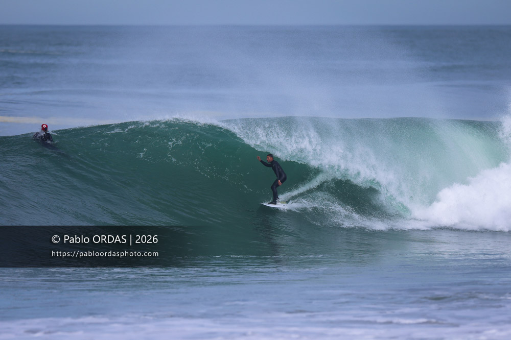 Clément Le Ray, pendant la session du 9 mars 2026 à Anglet, France (Photo Pablo ORDAS)