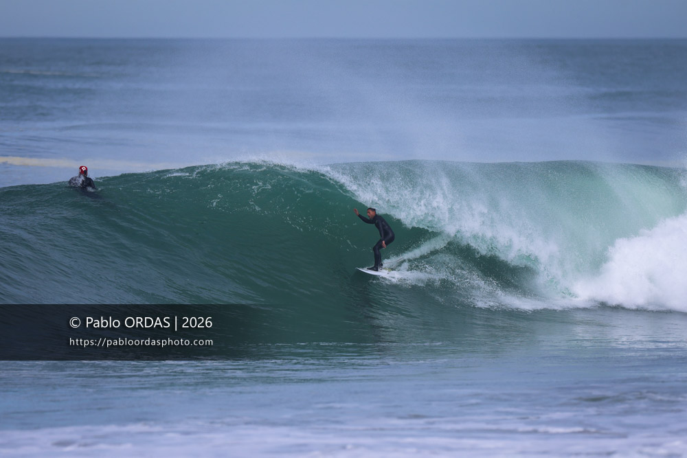 Clément Le Ray, pendant la session du 9 mars 2026 à Anglet, France (Photo Pablo ORDAS)