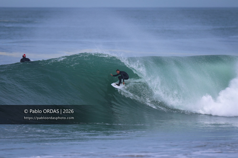 Clément Le Ray, pendant la session du 9 mars 2026 à Anglet, France (Photo Pablo ORDAS)