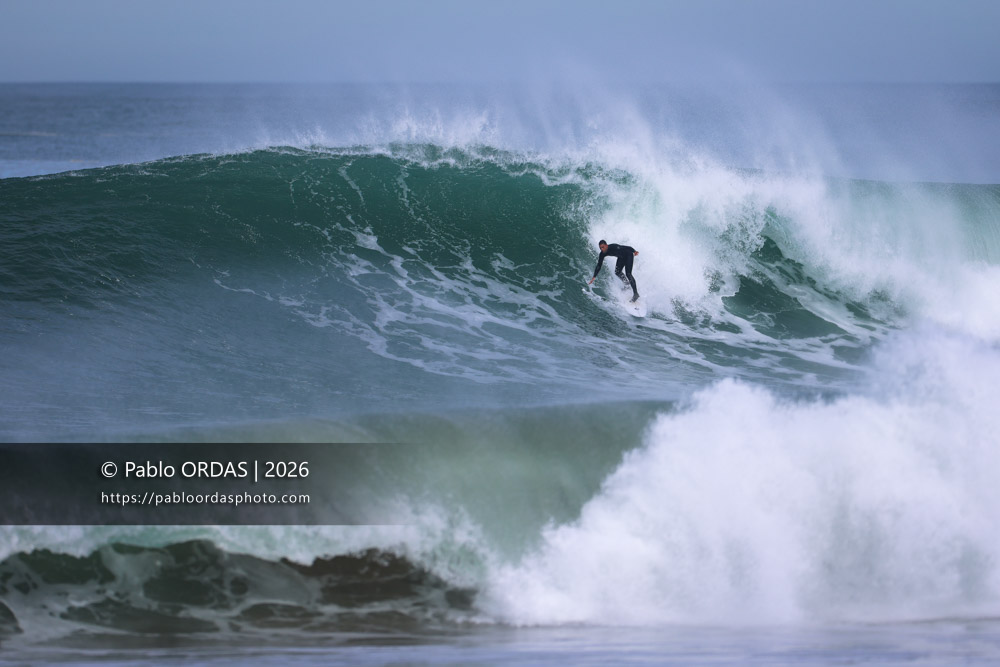 Clément Le Ray, pendant la session du 9 mars 2026 à Anglet, France (Photo Pablo ORDAS)