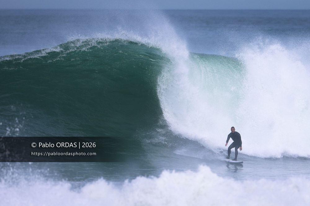 Clément Le Ray, pendant la session du 9 mars 2026 à Anglet, France (Photo Pablo ORDAS)