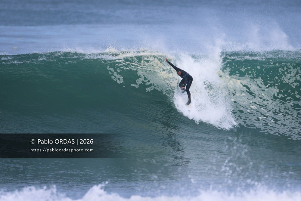 Clément Le Ray, pendant la session du 9 mars 2026 à Anglet, France (Photo Pablo ORDAS)