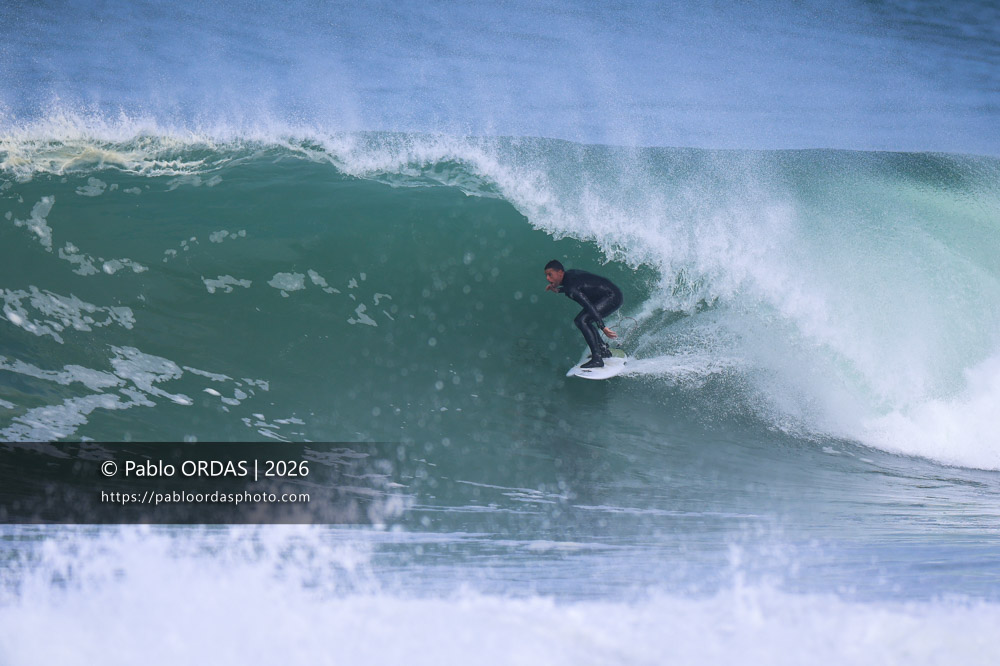 Clément Le Ray, pendant la session du 9 mars 2026 à Anglet, France (Photo Pablo ORDAS)