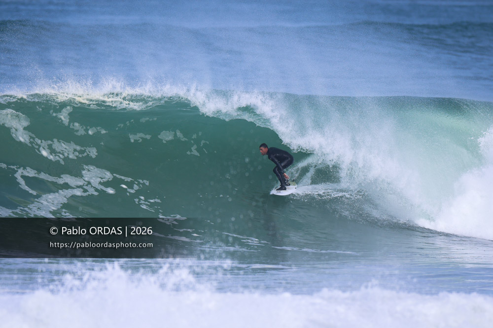 Clément Le Ray, pendant la session du 9 mars 2026 à Anglet, France (Photo Pablo ORDAS)