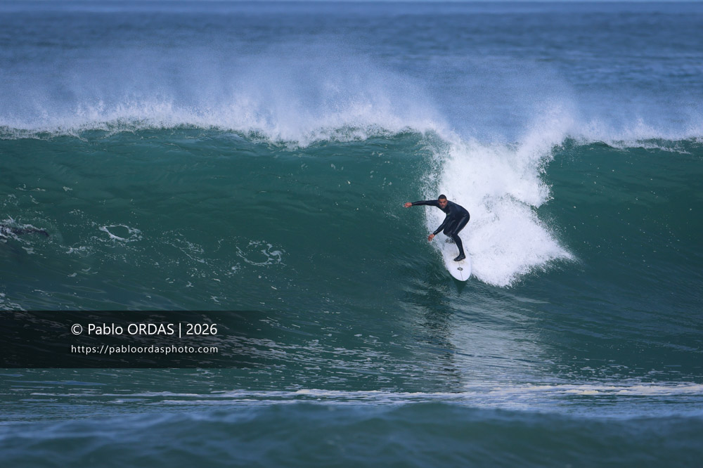 Clément Le Ray, pendant la session du 9 mars 2026 à Anglet, France (Photo Pablo ORDAS)