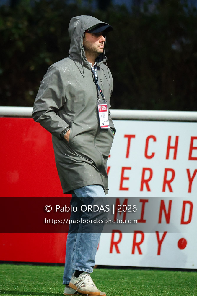 Edward Whalley, lors du match de Pro D2 entre le Biarritz olympique et Provence Rugby, le 6 mars 2026 au stade Aguiléra de Biarritz, France (Photo Pablo ORDAS)