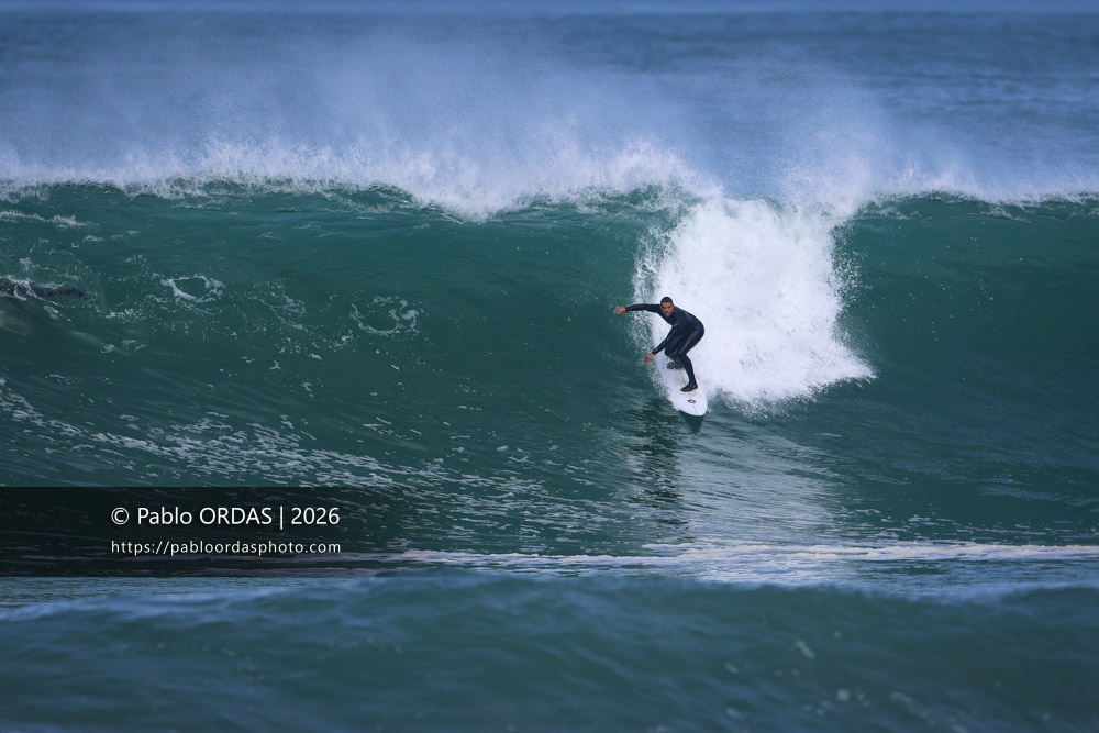 Clément Le Ray, pendant la session du 9 mars 2026 à Anglet, France (Photo Pablo ORDAS)