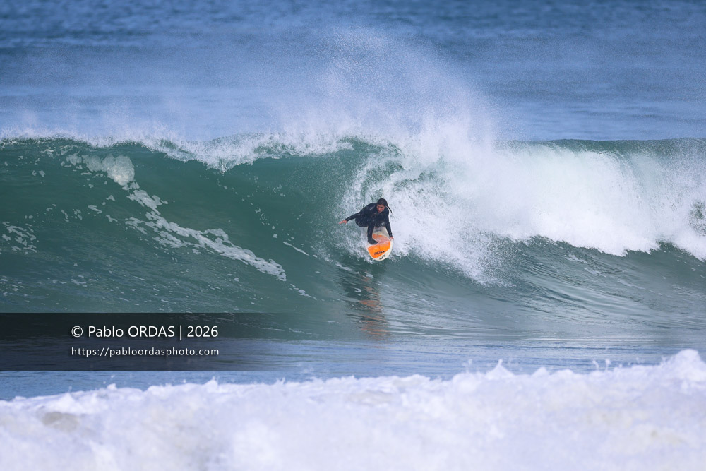 Marie Chauché, pendant la session du 9 mars 2026 à Anglet, France (Photo Pablo ORDAS)