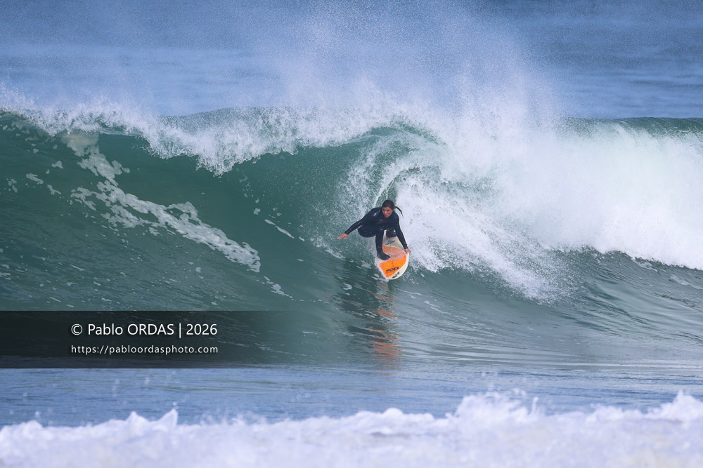 Marie Chauché, pendant la session du 9 mars 2026 à Anglet, France (Photo Pablo ORDAS)