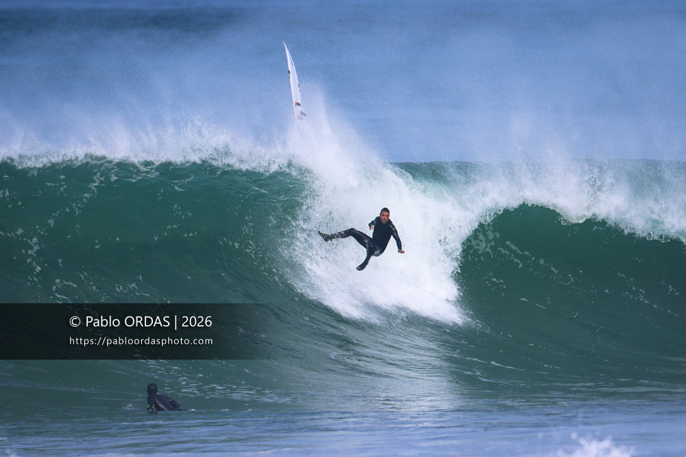 Clément Le Ray, pendant la session du 9 mars 2026 à Anglet, France (Photo Pablo ORDAS)