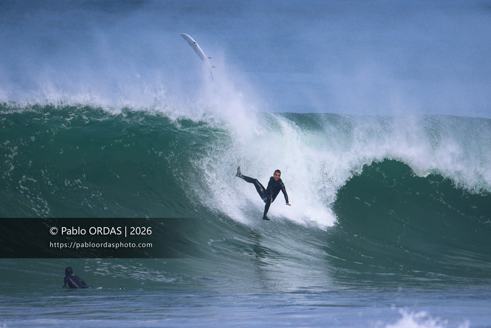Clément Le Ray, pendant la session du 9 mars 2026 à Anglet, France (Photo Pablo ORDAS)