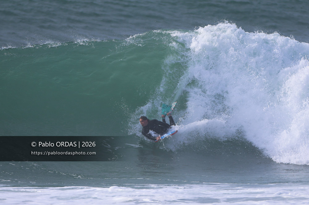 Sandro Di Gaetano, pendant la session du 9 mars 2026 à Anglet, France (Photo Pablo ORDAS)