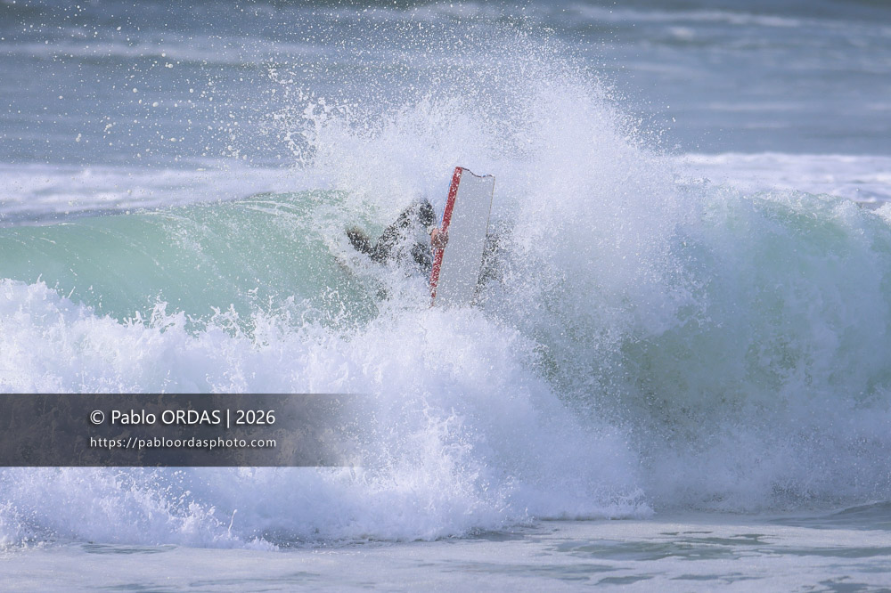 Sandro Di Gaetano, pendant la session du 9 mars 2026 à Anglet, France (Photo Pablo ORDAS)